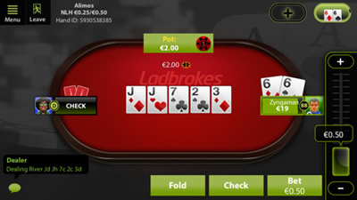 Download Ladbrokes Mobile Poker