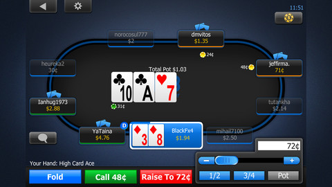 888 Tablet Poker
